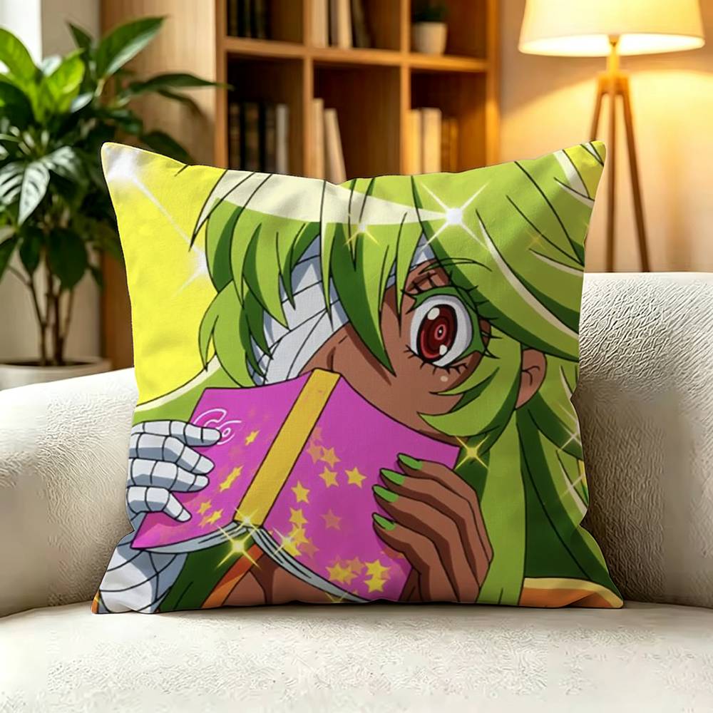 ANIME N-Nanbaka Various Sizes Square Pillow Case For Car Home Bedchamber Decor