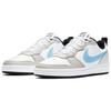 Nike Court Borough Low 2 'Blue Brown White' GS Sneakers CW1624-100