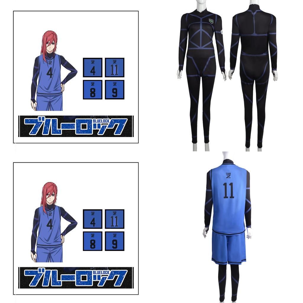 Bluelock Cosplay Costume For Role-playing Fans