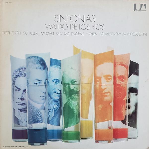 

Виниловая пластинка WALDO DE LOS RIOS Симфонии UAS6802 United Artists 1970 США Классика Б/у