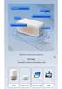 Smart Graffiti WiFi/Zigbee Voice-Controlled Wall Socket Switch with Light, Single/Double Pole, Five-Hole Timer.