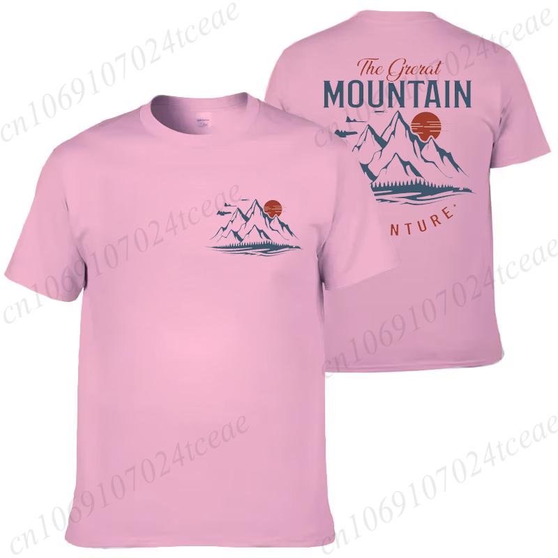 Herren Wandern Outdoor T-Shirt Kleidung mit doppeltem Aufdruck Designs T-Shirts für Männer Frauen Sportbekleidung Berge Camping Reise T-Shirts