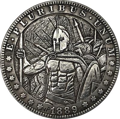 1889 Warrior USA ΗΝΩΜΕΝΑ ΠΟΛΙΤΕΙΑ Αναμνηστικά Συλλεκτικά Αναμνηστικά Ασημένια Νομίσματα Hobo Nickel