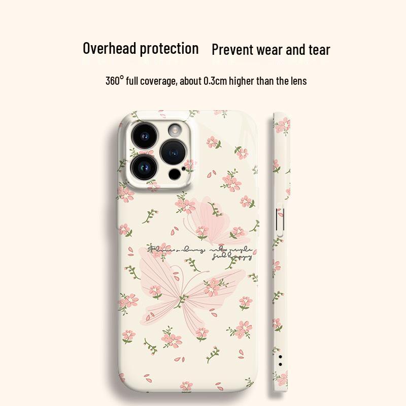 iPhone 14/15/16/17 Pro Max Compatible Anti-Drop Full Coverage Case with Precise Cutouts