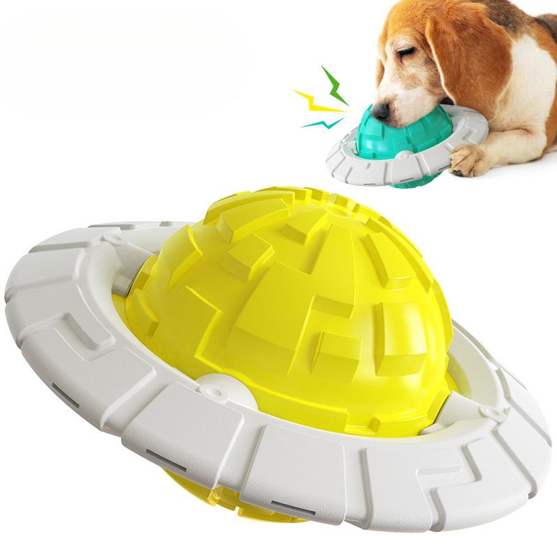 Dog Teething Fly Stacking Toy Interactive Frisbee Ball Pet Supplies Dog Toy