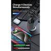 Car Charger USB Type C Adaptor 120W Fast Charge Retractable Charging Cable with Cords QC Adapter Car Charger For Iphone Android