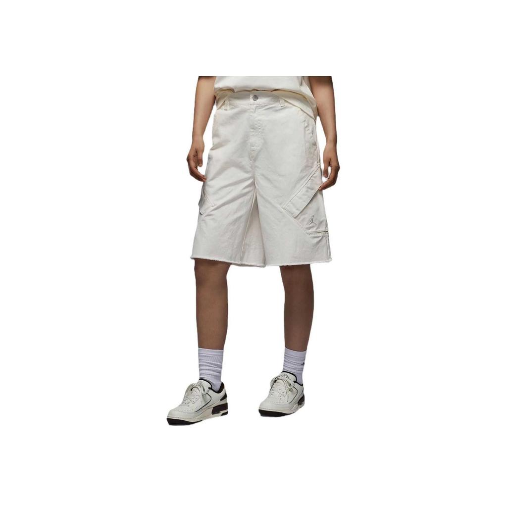 Jordan SS25 Solid Color Loose Comfortable Skin-Friendly Casual Shorts Women Shorts Beige HJ0091-133