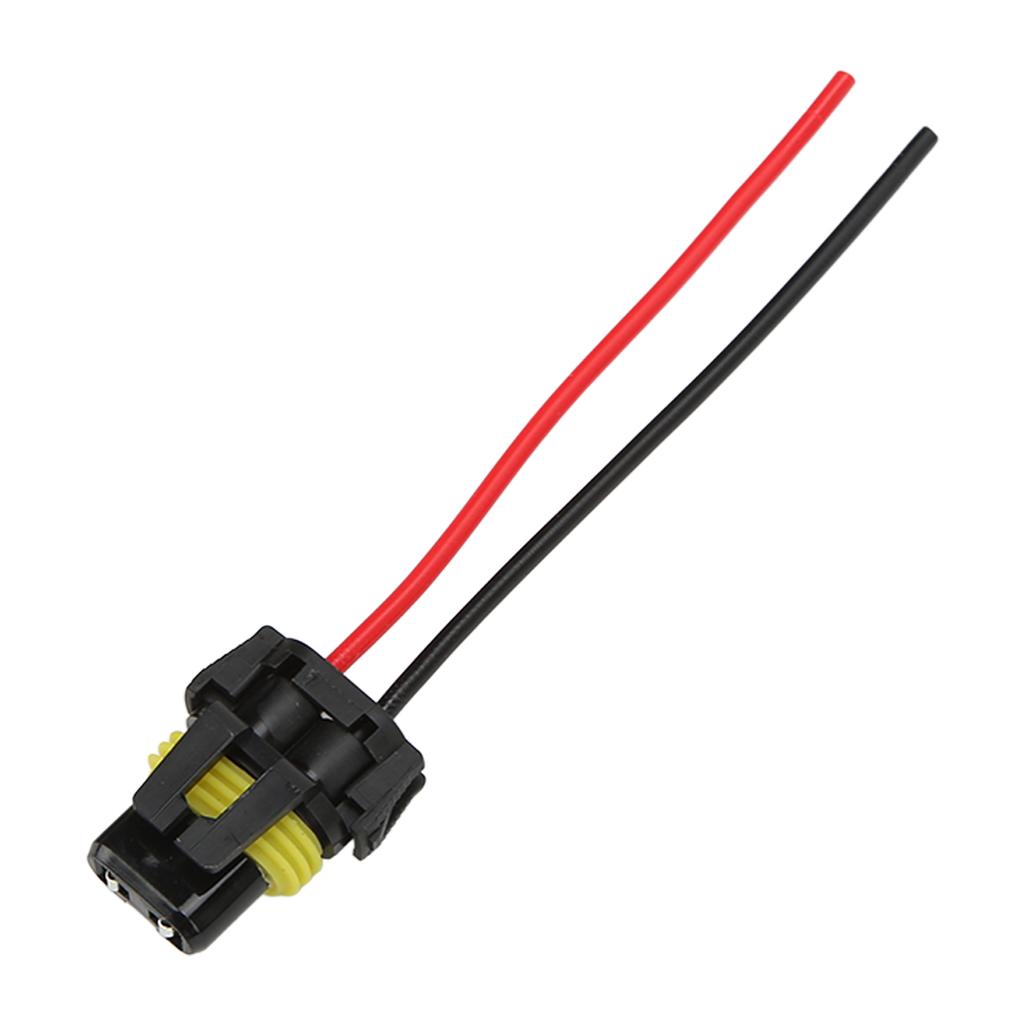 2pcs Headlight Connector DIY Installation Compact Lightweight Convenient Practical Stable Reliable Wiring Harness