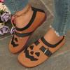 Autumn new women's shoes Halloween pumpkin casual cloth shoes lightweight breathable versatile single shoes wholesale