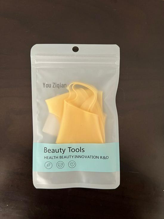 Gold Silicone 3D Wet Compress Mask Cover with Ear Loops