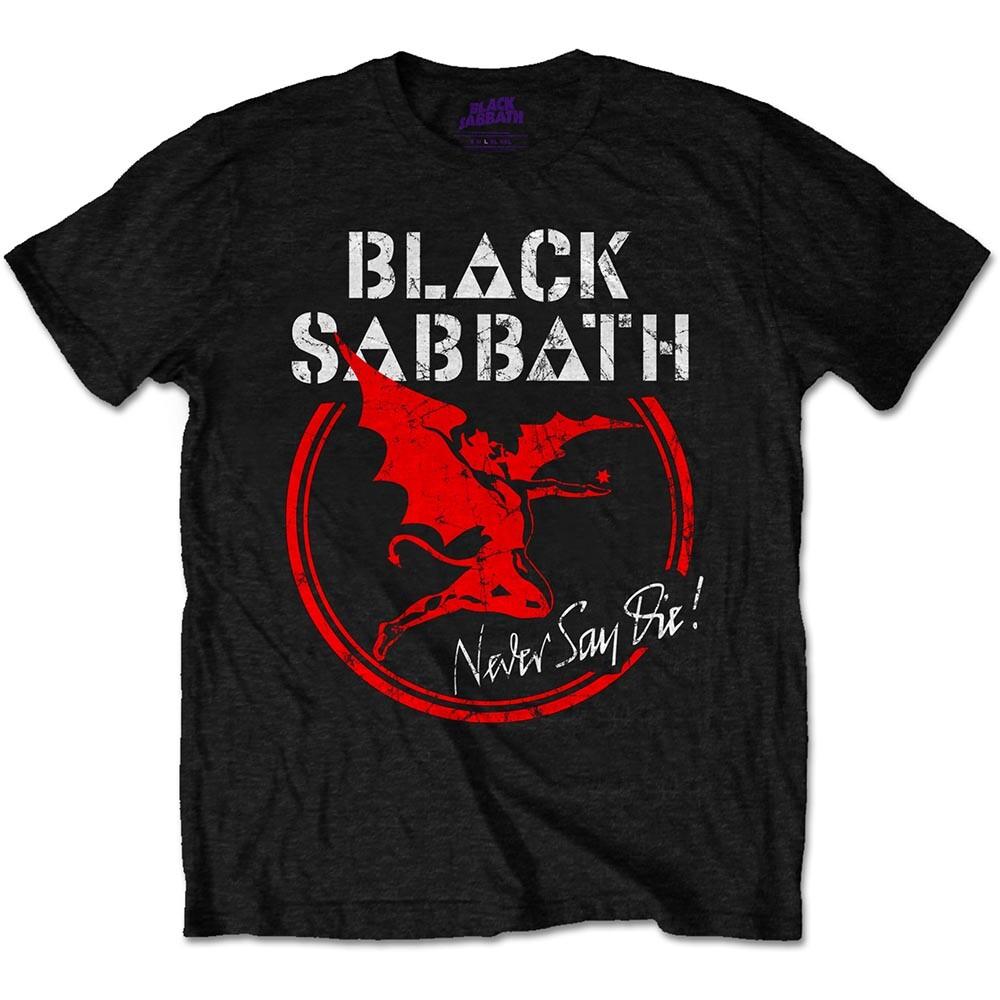 Black Sabbath T-Shirt Never Say Die Archangel Ozzy Osbourne Official New