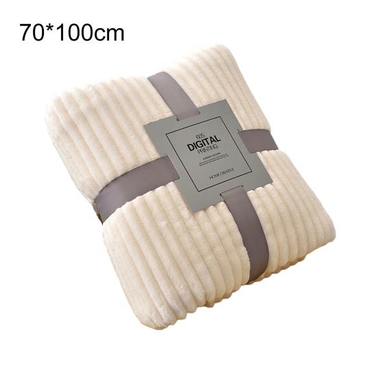 Skin-friendly Yoga Blanket Air Conditioned Polyester Warm