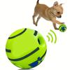 Durable Wear Resistant Light Sound Wobble Dog Toy Natural Sound When Rolling Interactive Focus Improving Pet Toy