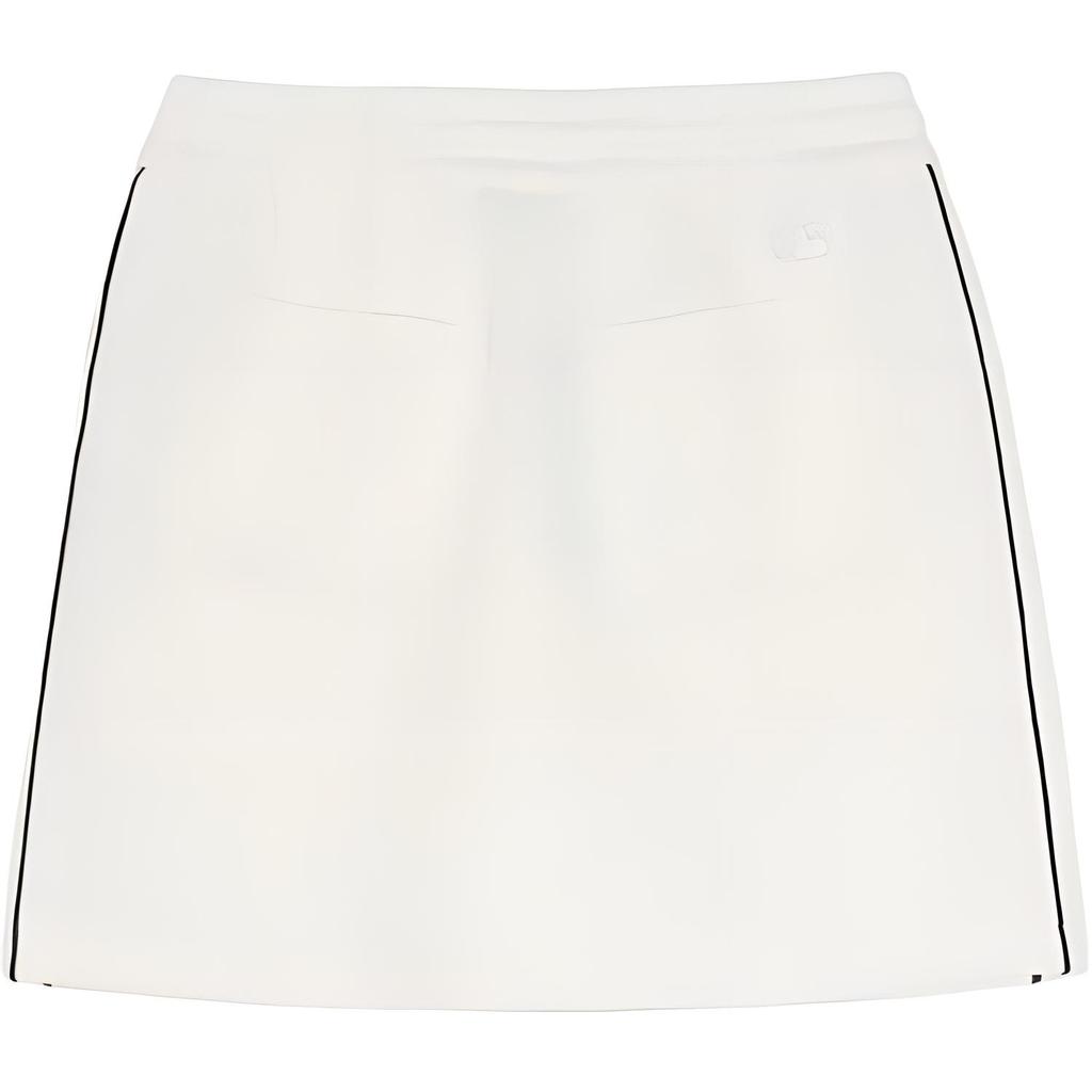 New MLB Casual Short Skirts Women's Ivory 3FSKV0251-50CRS