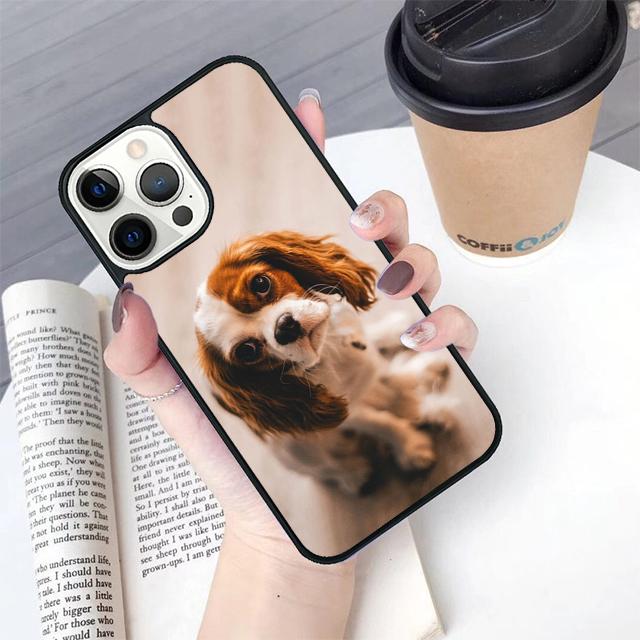 Cavalier King Charles Spaniel Dog phone Case Cover For iPhone 17 Air 16 15 14 Plus For Apple 11 12 13 Pro Max coque coque