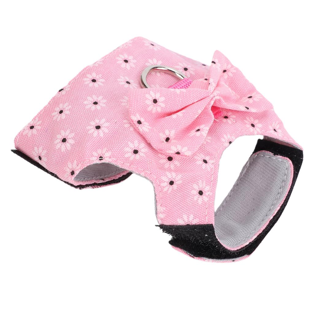 Bunny Harness and Leash Set Soft Rabbit Leash Vest Clothes with Safety Buckles Escape Proof Walking Gear for Small