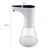 Distributeur automatique de savon - 520 ml - Sans contact - Commandes de volume réglables - Blanc
