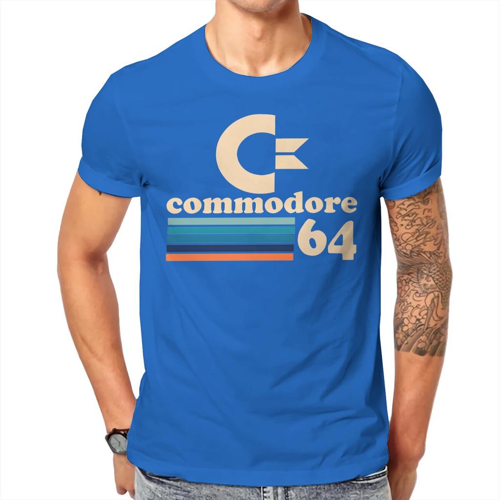 T-shirt Commodore 64 Uomo Unisex T-shirt Cotone Abbigliamento Unisex