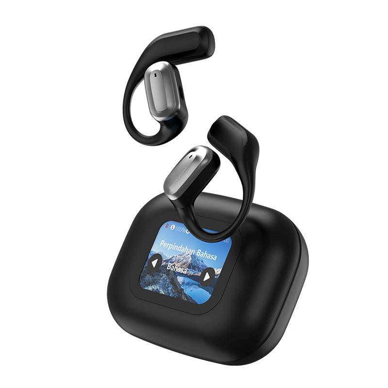 

A16miniPro LCD Screen Bluetooth Earbuds: AI Translation, Wireless, Non-In-Ear Design. A16 Mini Pro