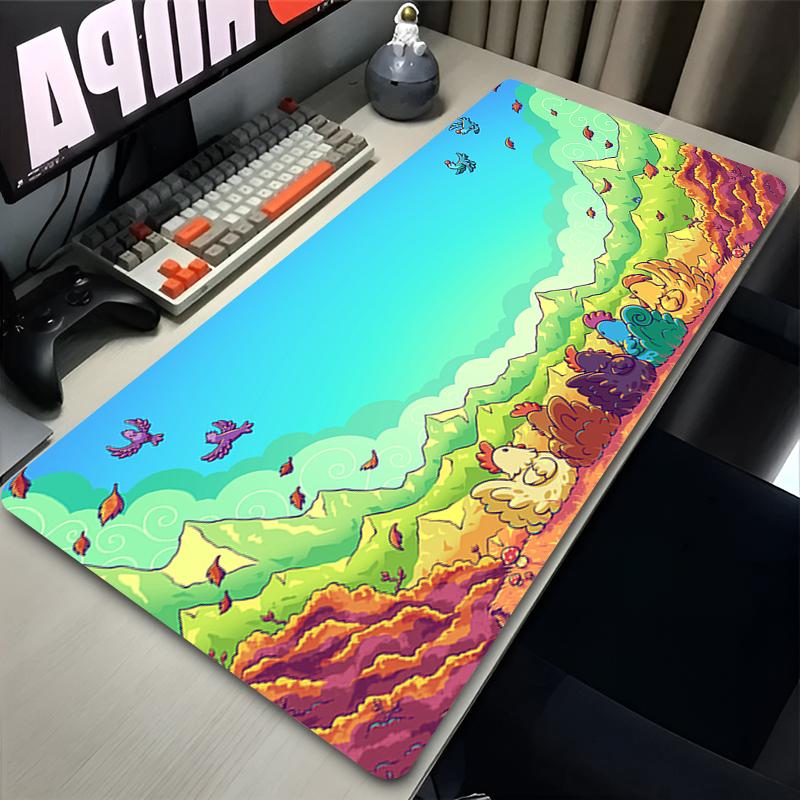 Mouse Pad Sstardew Valley Gaming New Hd Mousepad Xxl Keyboard Pad Nonslip Office Carpet Laptop Mice Pad Home Computer Desk Mat