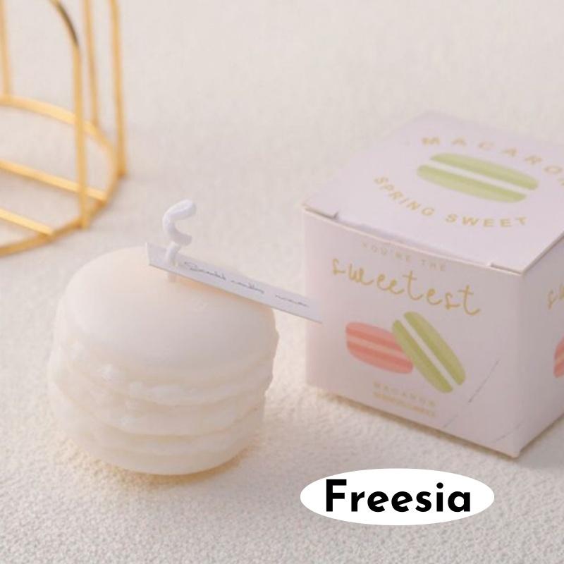 

1/5pcs Realistic Macaron-shaped Candles Scented Soy Wax for Home Decor Wedding Party New Year Festive Atmosphere Aromatic Gifts