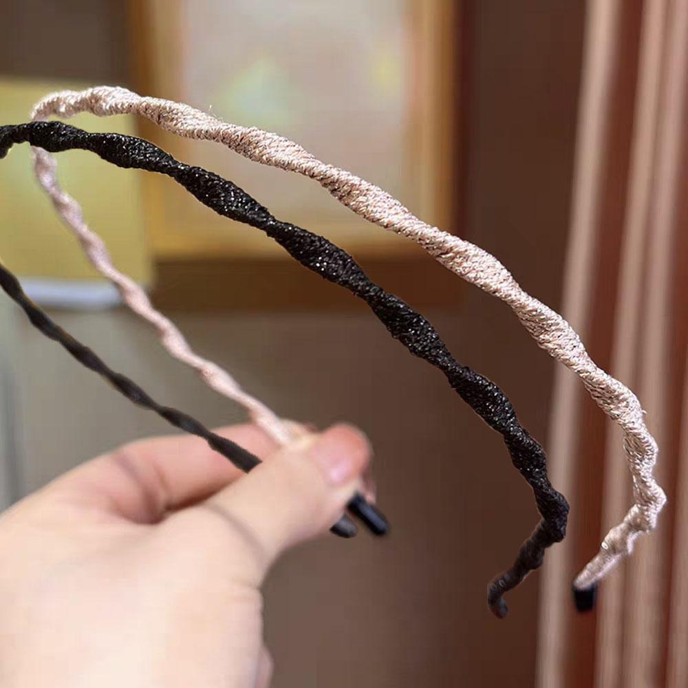 2pc Elegant European and American Minimalist Style Superfine Hairband Headband for Women Girls Retro Hair Bands Hair Accessories