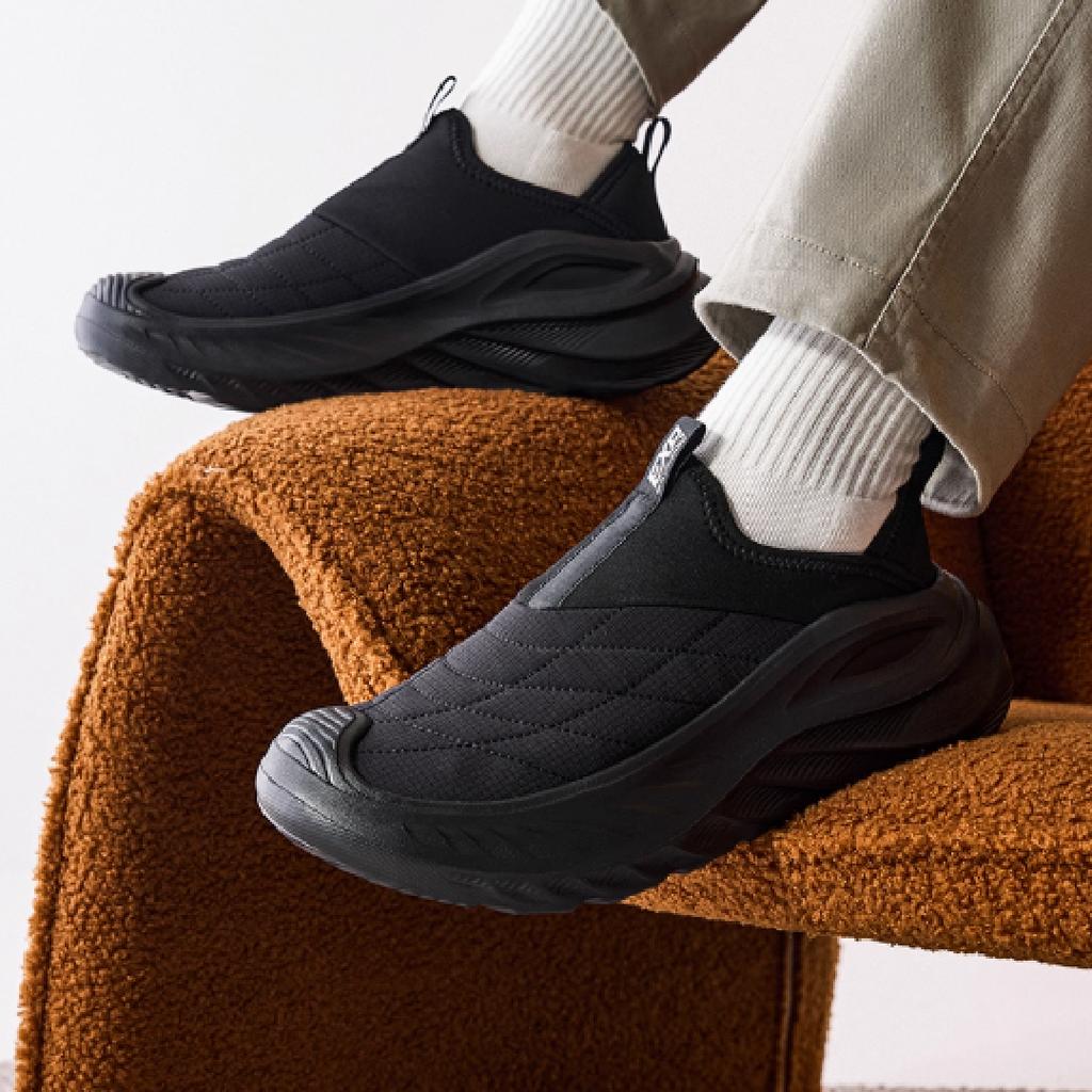 New Anta Variety Training Collection Abrasion Resistant, Breathable, Lightweight Low Top Casual Shoes Men's Black 912537750-1
