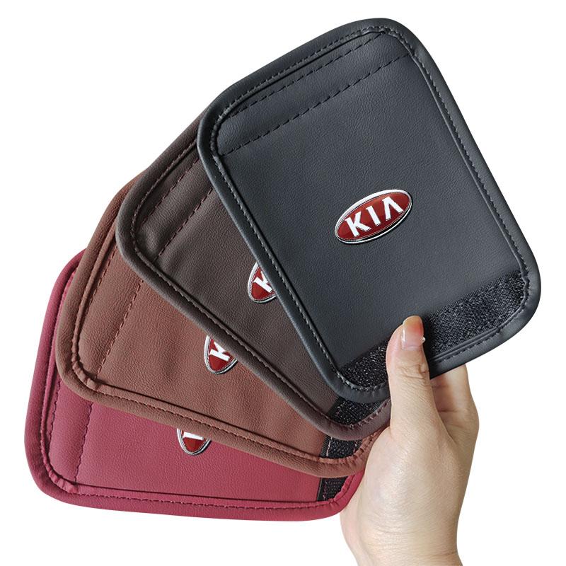 Autoaufkleber Autodachgriffabdeckung Türarmlehne Lederbezug für KIA Ceed Rio Sportage R K2 K3 K4 K5 K6 Soul Opeima Ceed Sorento Cerato