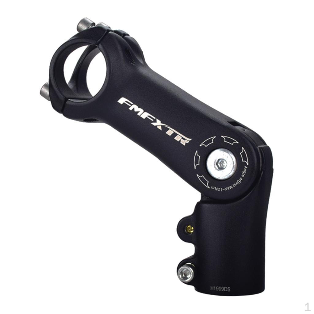 

Adjustable Stem 0~90 Degree Handlebar Bike Road BMX 31.8x110mm