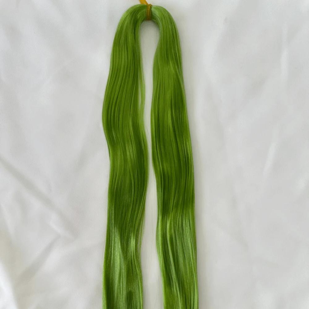 80cm/40g Colorful Series Japan Milk-Silk Doll Hair Wig DIY Repair Decor Toy Sewing Doll Wig Hair Hairline