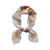 Foreign Style Versatile 58 Cotton And Linen Small Square Scarf Silk Scarf Women'S Spring And Summer Headband Scarf Decoration