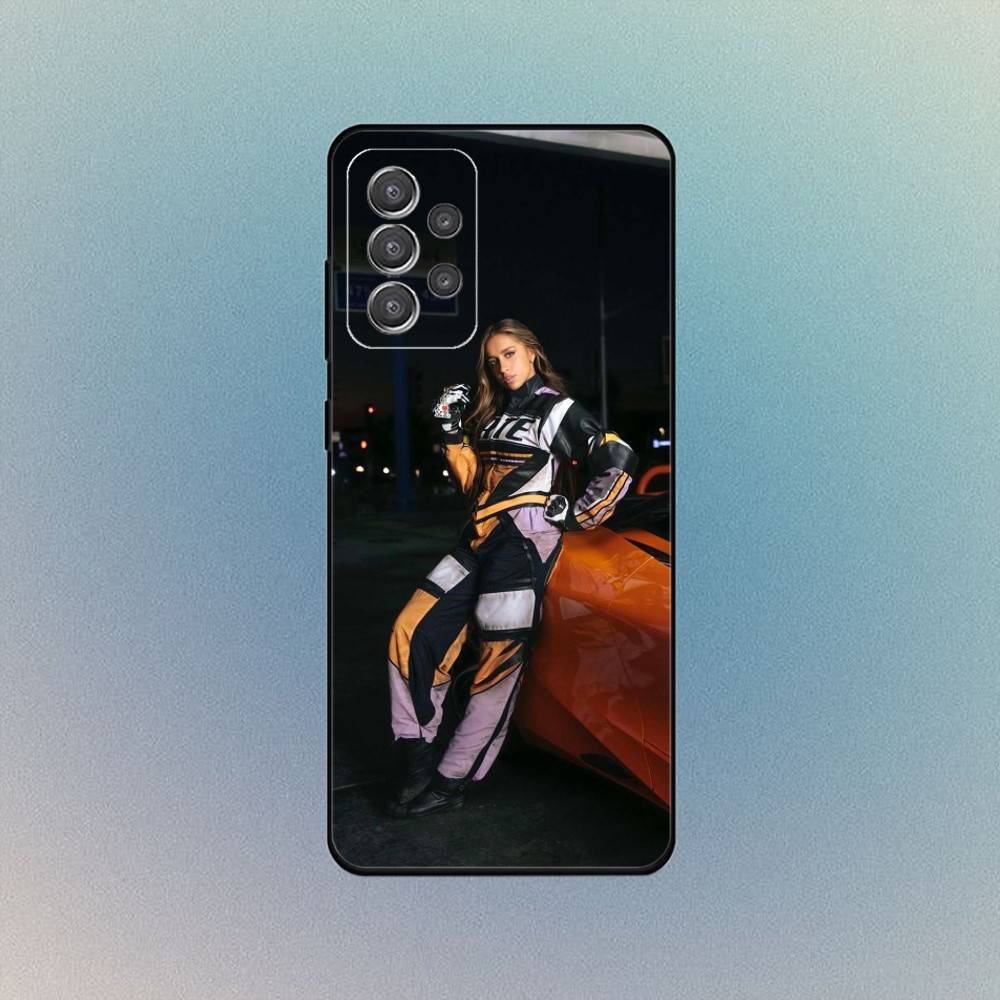 Singer T-Tate McRae Phone Case For Samsung S25,S24,S21,S22,S23,S30,Ultra,S20,Plus,Fe,Lite,Note,10,9,5G Black Cover