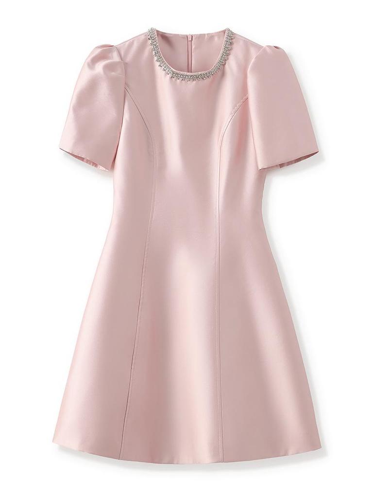 Besetztes Diamant Taillen-Schlankheitskleid Petite Socialite