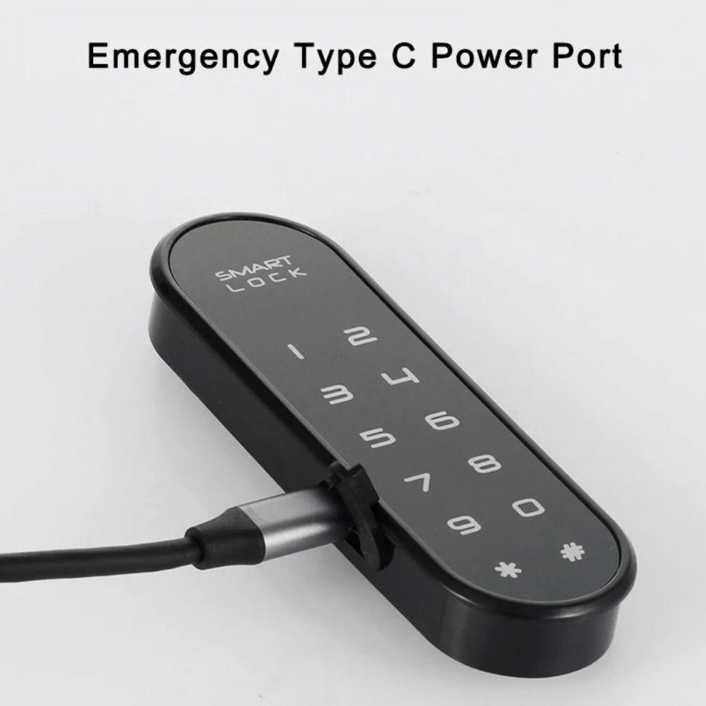 Touch Keypad Electric Lock Digital Cabinet Lock Smart Drawer Lock Home Security