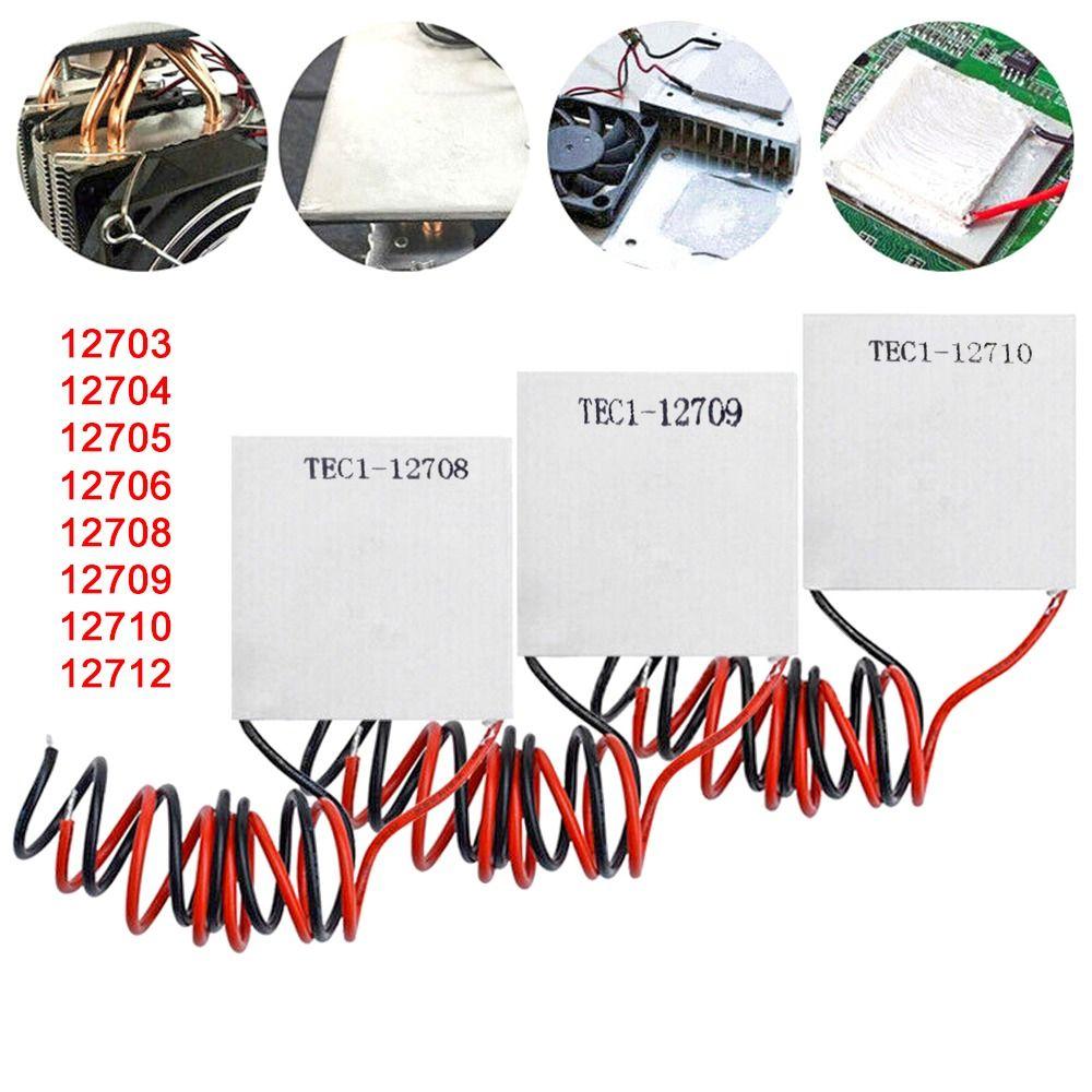 

12V 6A 60W Elemente Module Peltier Cooler Heatsink Thermoelectric Cooler TEC1-12706 12705 12715