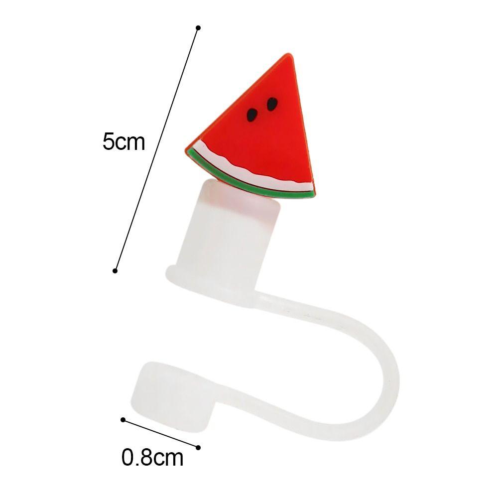 Beweis Staubdicht Wiederverwendbar Trinkstaubkappe Tassenzubehör Silikon Strohstopfen Strohspitzenabdeckung