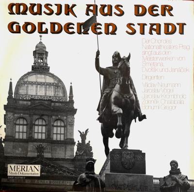 LP Record DER CHOR DES NATIONALTHEATERS PRAG  Musik Aus Der Goldenen Stadt 10221822 BASF Germany Classical Used