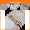 Stylish Elastic Waist Chain For Women Featuring Decorative Golden Metal For Chic Outfits