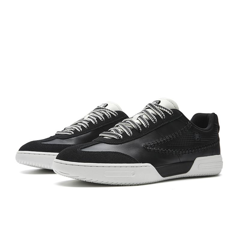 FILA Tifo FX Fashion Minimalist Classic Retro Sports Casual Life Commuting Versatile Comfortable Low-Top Tennis Shoes Men sneaker Black A12M622307FBO