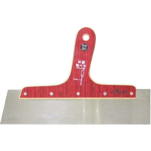 SS Stainless Steel N-Type Spatula 0.6mm Thick 305mm