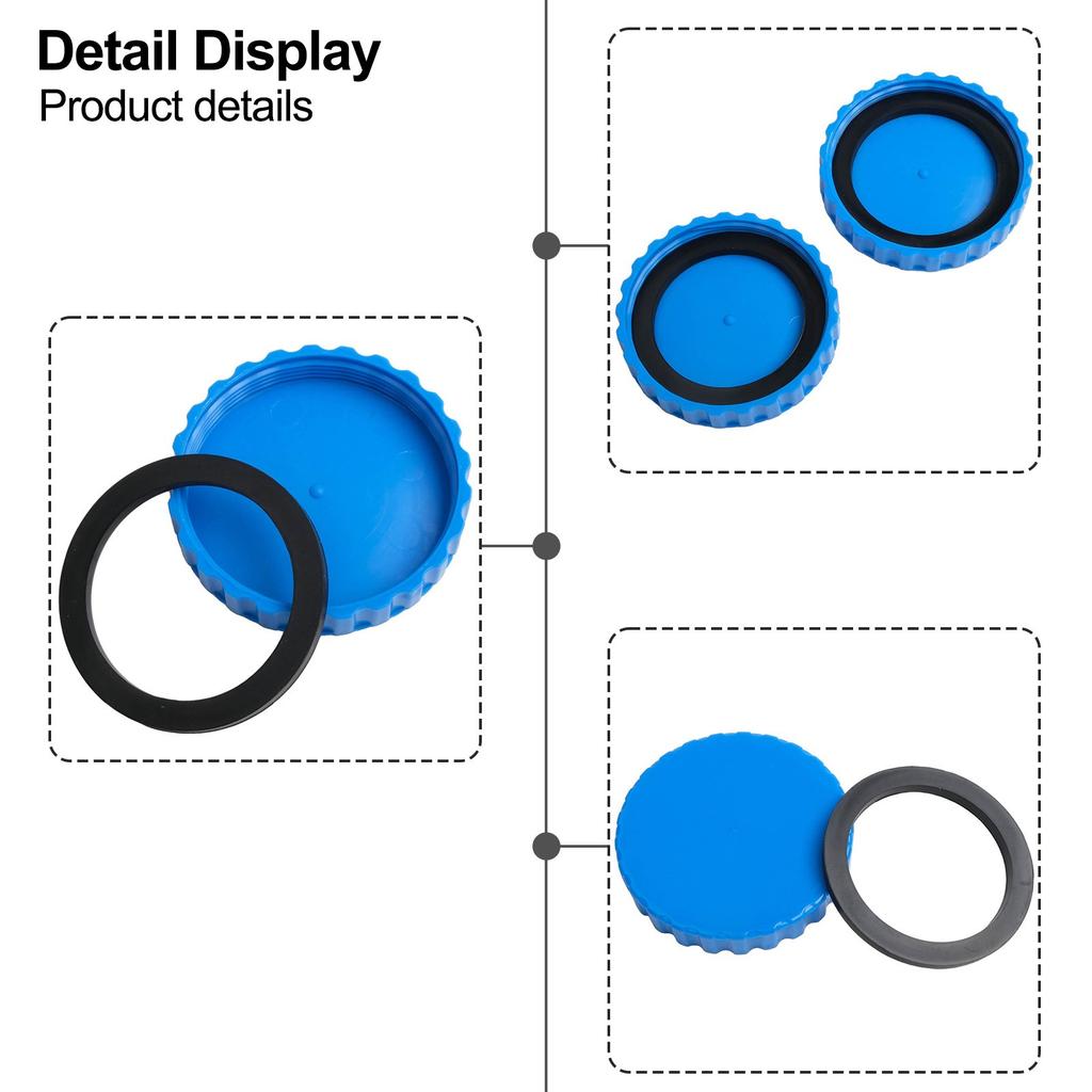 Quick Setup Frost Protection Covers Set of Two for Pools with For 32MM Fit