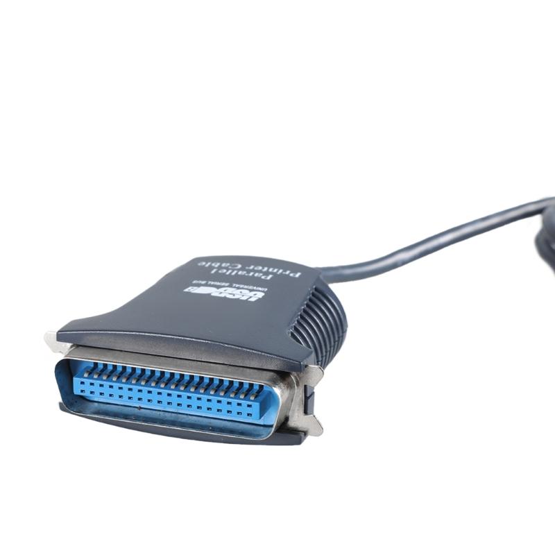 USB To CN36 Parallel Printer Cable, 1.80m Long High Speed Data Transfer Cord Wire for Computer To Printer Connection