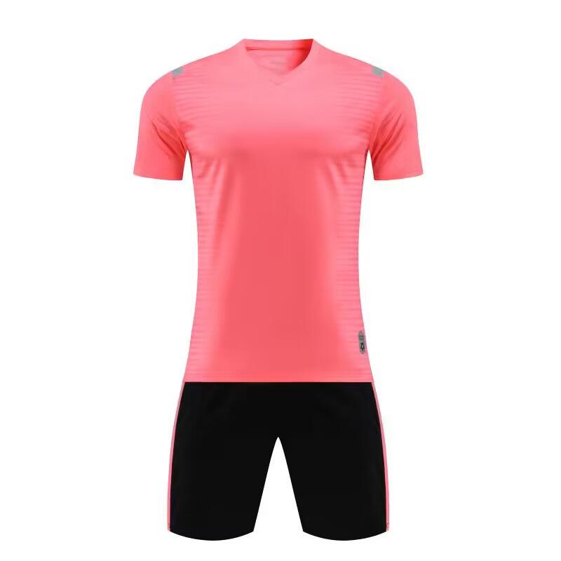 Summer Adult & Children's Football Uniform Sets - Men's Sports Short Sleeve Printed Jerseys