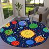 1pc Office Carpet Chair Mats Space Adventure for Perfect for Decorating Office Chairss, Or Bedrooms.YDT434