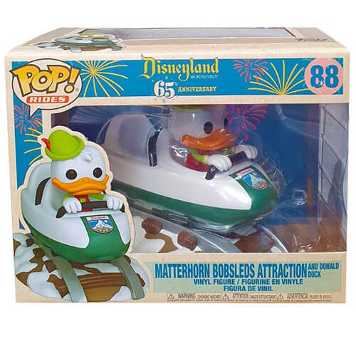 Disneyland 65. Donald auf Matterhorn Pop! Fahrt