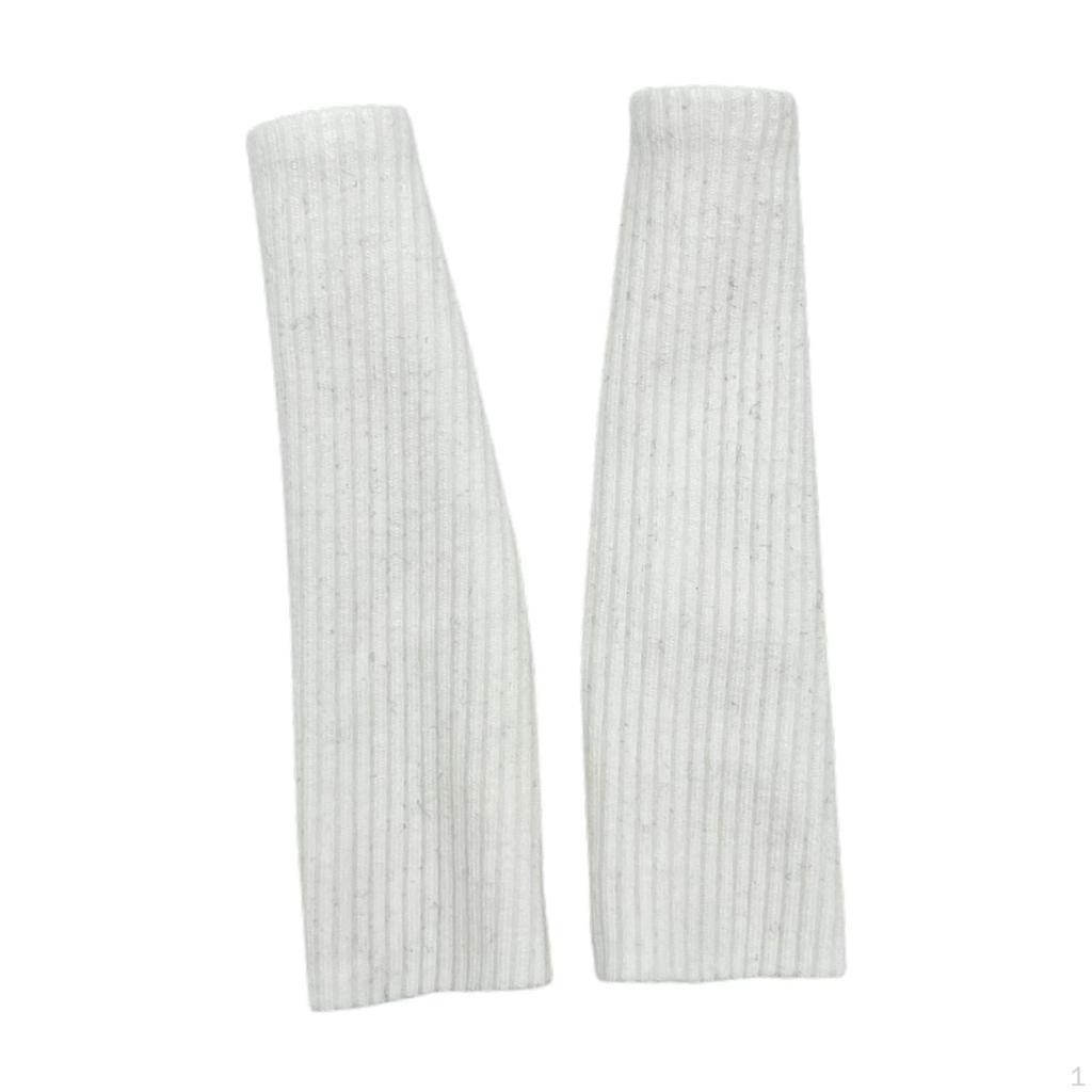 1/6 Scale Female Action Figure Knit Leg Warmers Handmade Toy Boot Covers Long Socks Accessories