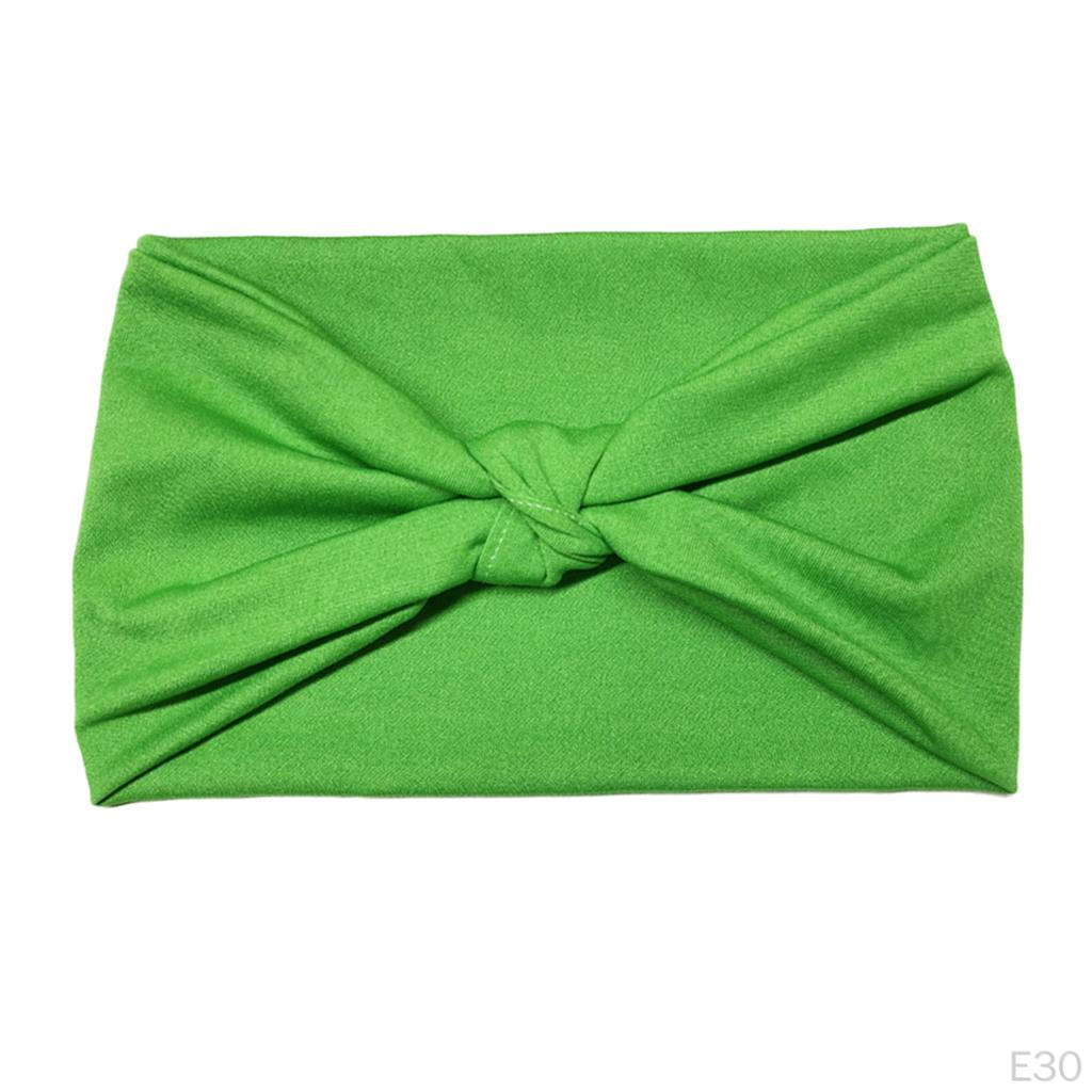 Lady Elastic Wide Headband Gym Running Hair Band Accessory