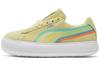 Women's Sneakers Suede Mayu 'Yellow White Purple' Women's