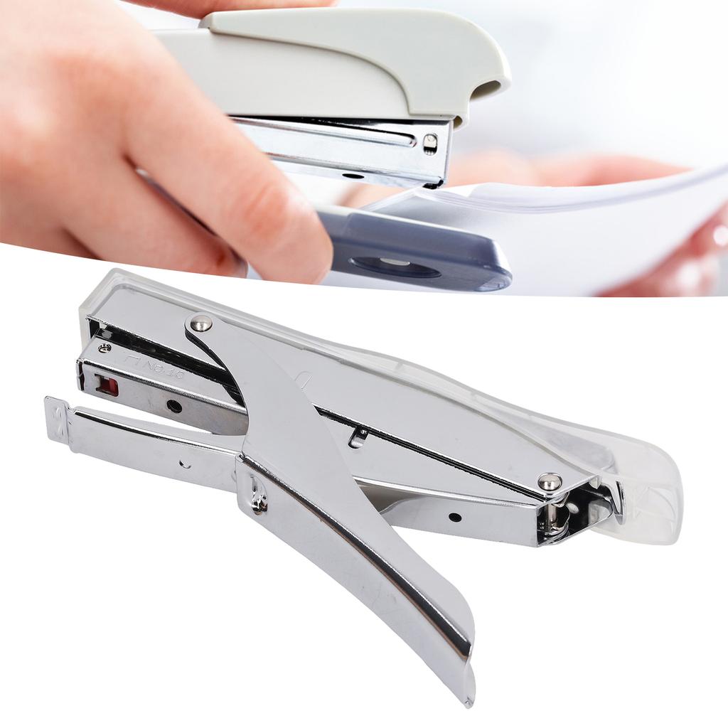 Hand Held Stapler 10 Sheets Capacity Ergonomic Labor Saving   Stapler for Binding Documents