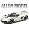 Koenigsegg Car Alloy Model Toy 124 With Sound Light For Kids Collection Play